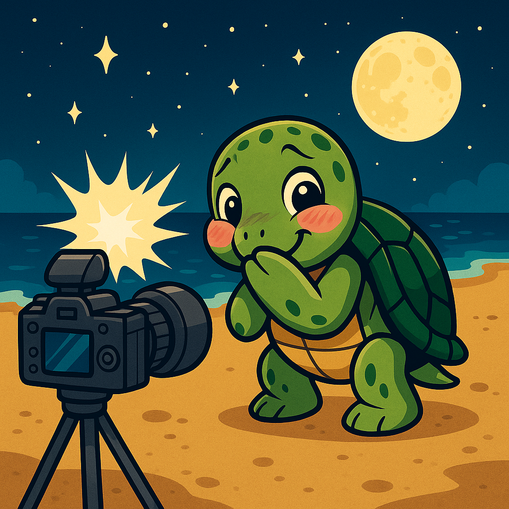 Cartoon camera icon representing our gallery